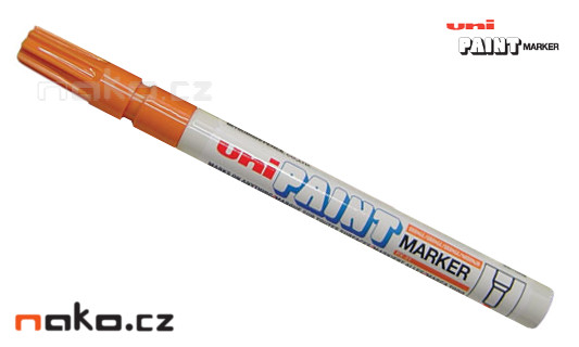 MITSUBISHI PENCIL UNI Paint PX-21 oranžová