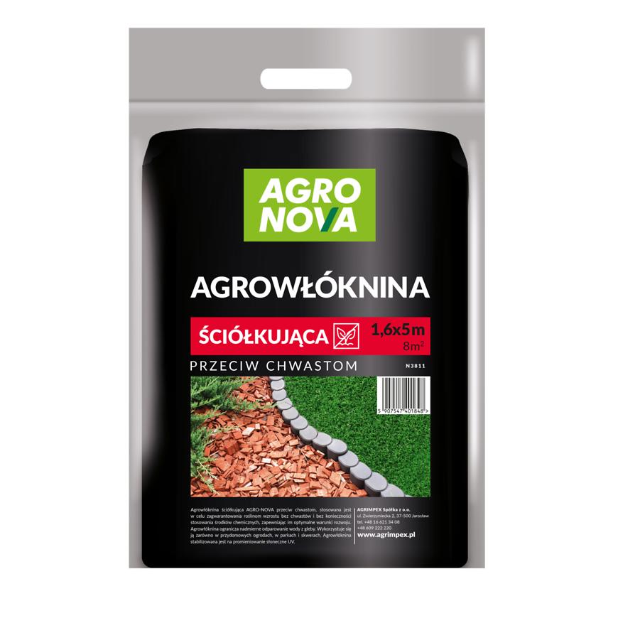 Netkaná textilie mulčovací hobby Agro-Nova 1