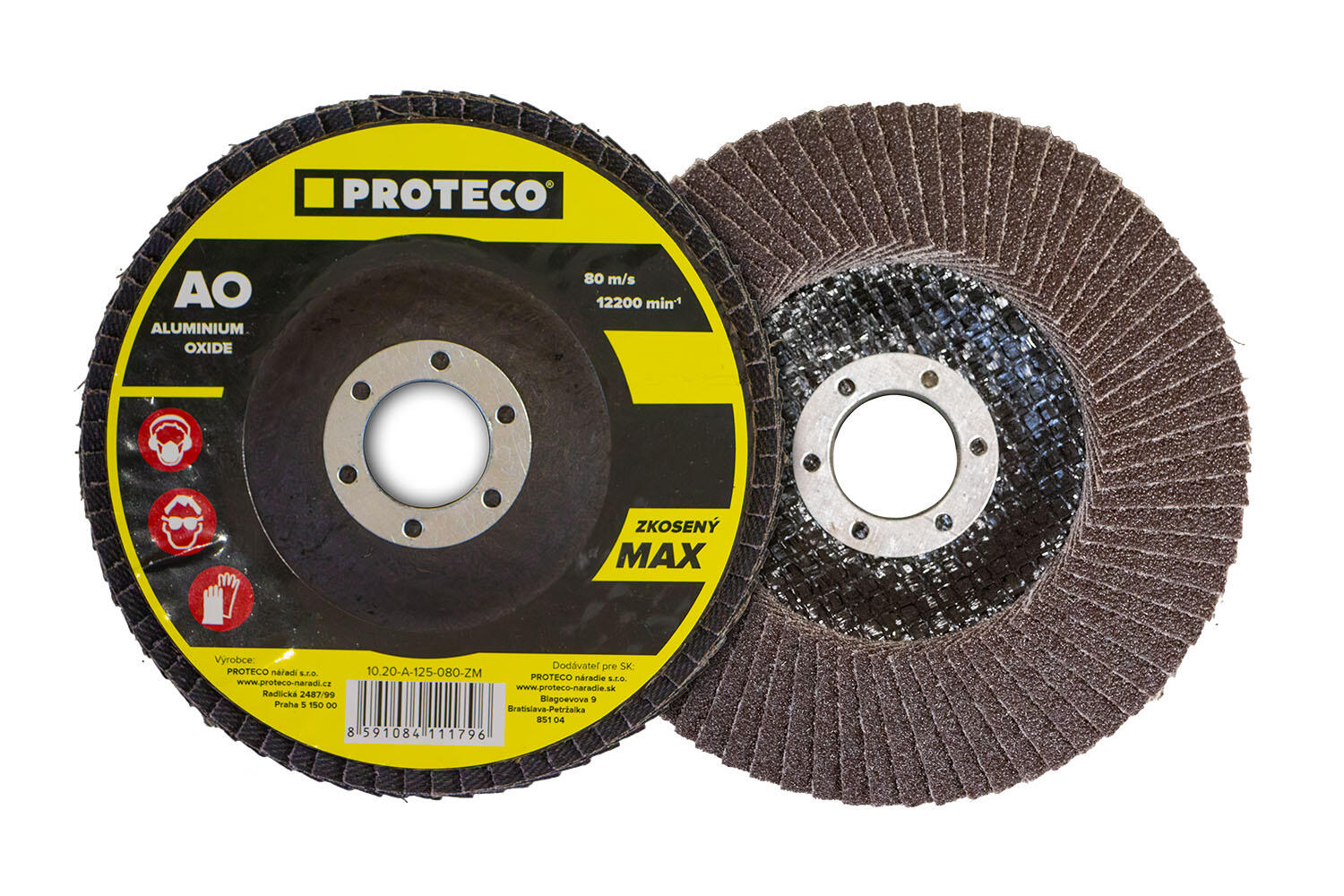 PROTECO 10.20-A-115-080-ZM kotouč lamelový zkosený MAX 115 mm AO