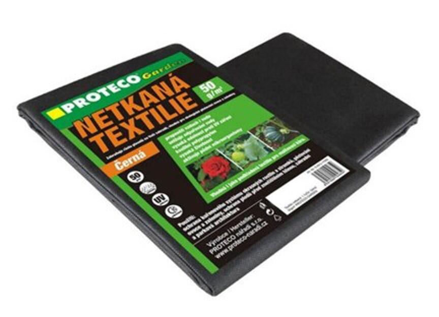 PROTECO 10.89-C-11010 textilie netkaná 1.1 x 10 m černá 50g/m2 PROTECO