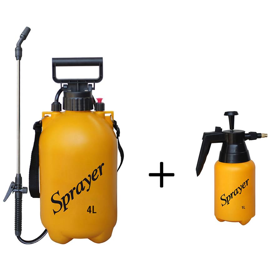 Postřikovač na batoh SPRAYER 4l + 1l žlutý Baumax