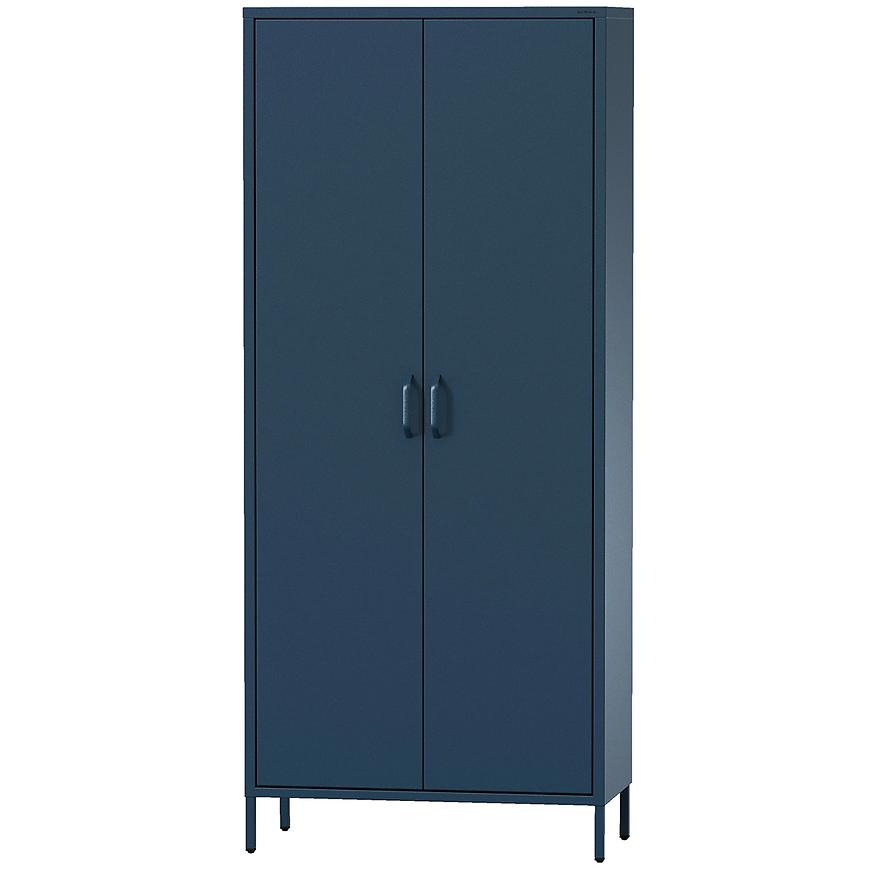 Skříň Kovová Flavio Modern Dark Blue Baumax