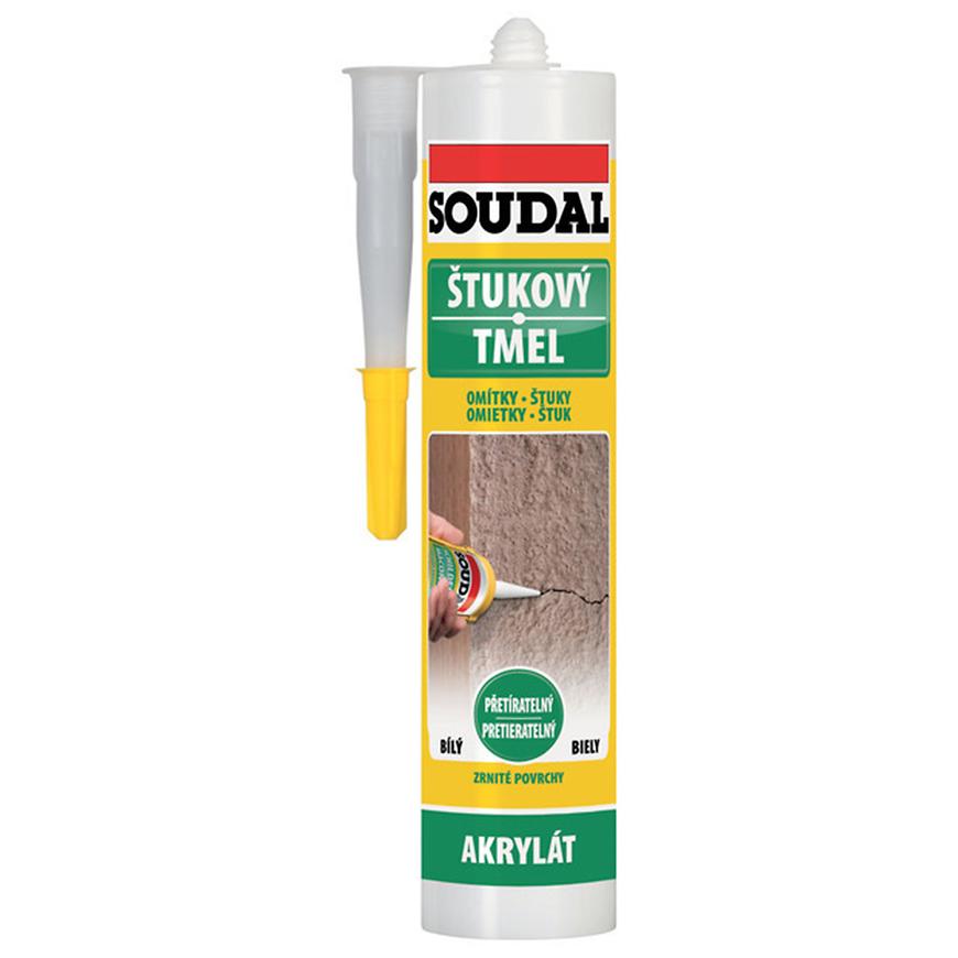 Soudal štukový tmel bílý 280 ml