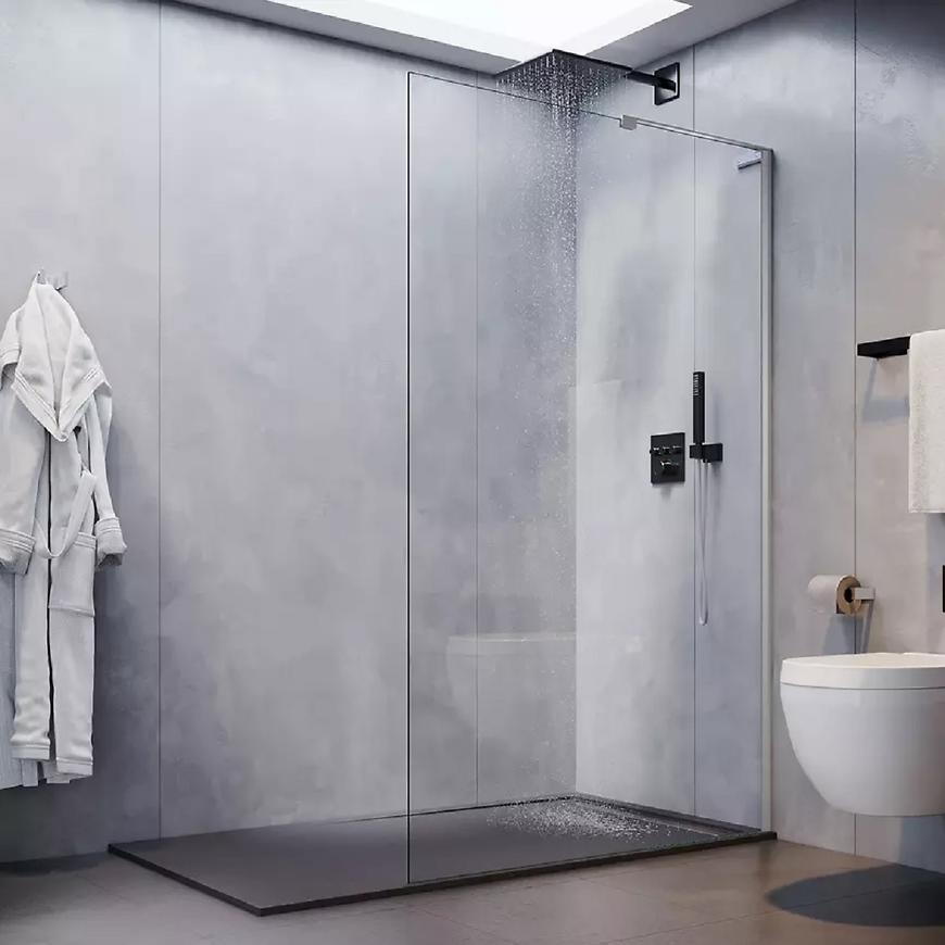 Sprchová zástěna WALK-IN PIK CHROM 120x195 AQUA MERCADO PREMIUM