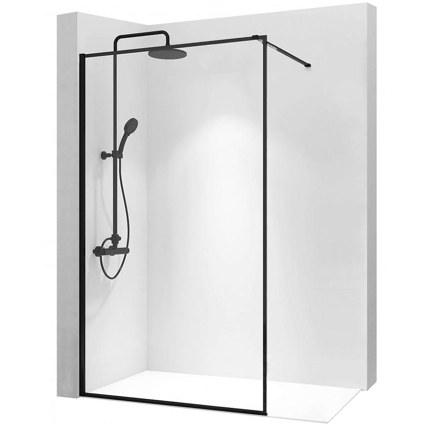 Sprchová zástěna Walk-in Bler Rea K7637 80x195 black Baumax