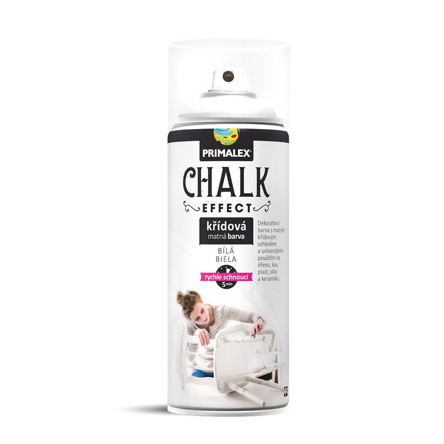 Sprej Primalex Chalk Effekt Bílá 400ml Primalex