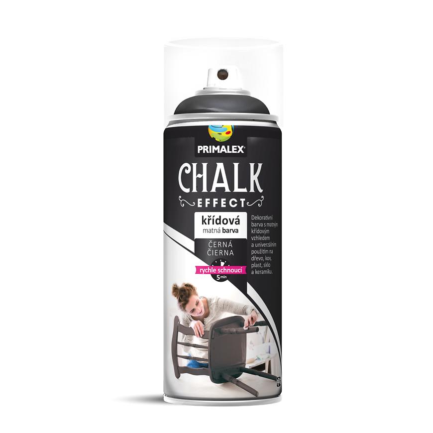 Sprej Primalex Chalk Effekt Černá 400ml Primalex