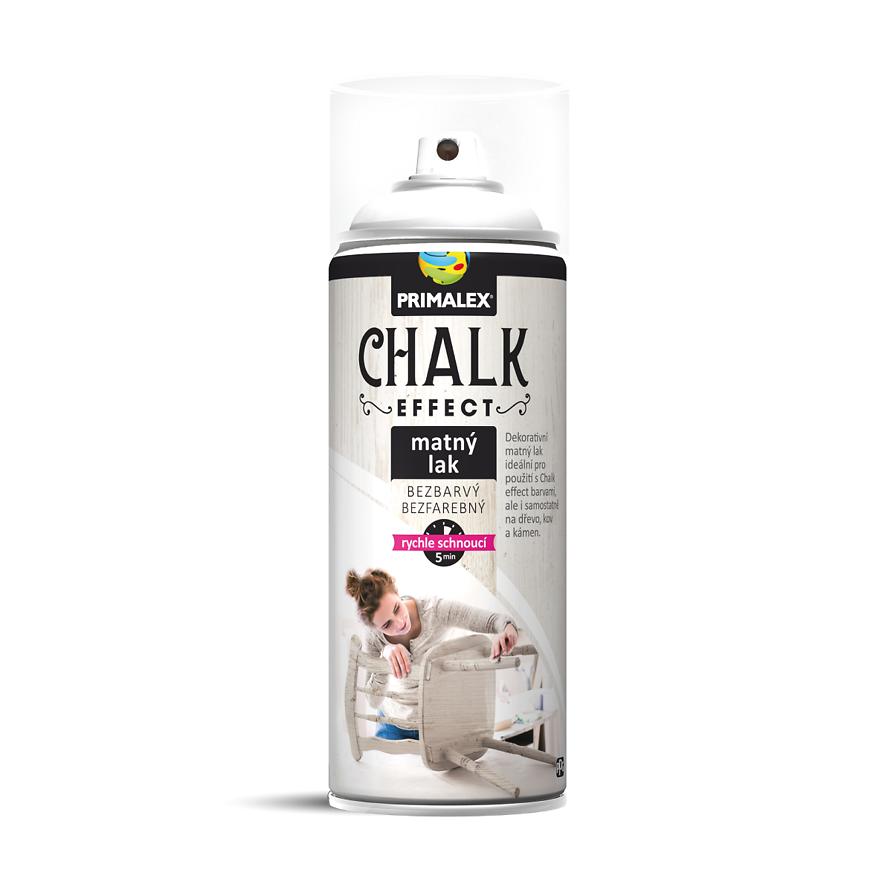 Sprej Primalex Chalk Effekt Matný Lak 400ml Primalex