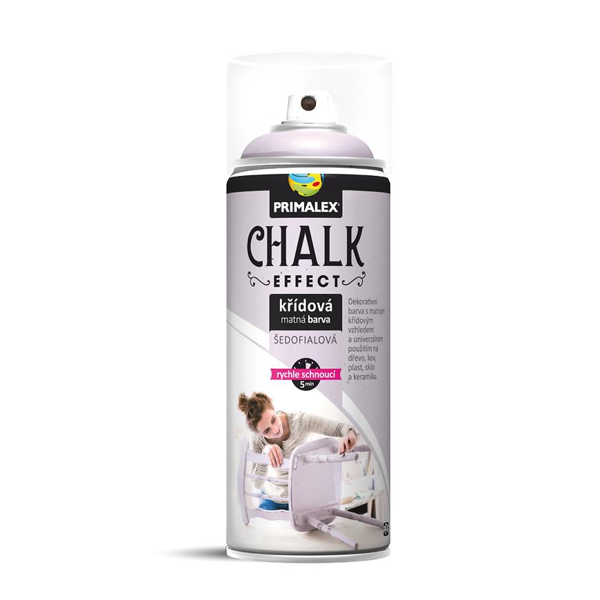 Sprej Primalex Chalk Effekt Šedofialová 400ml Primalex