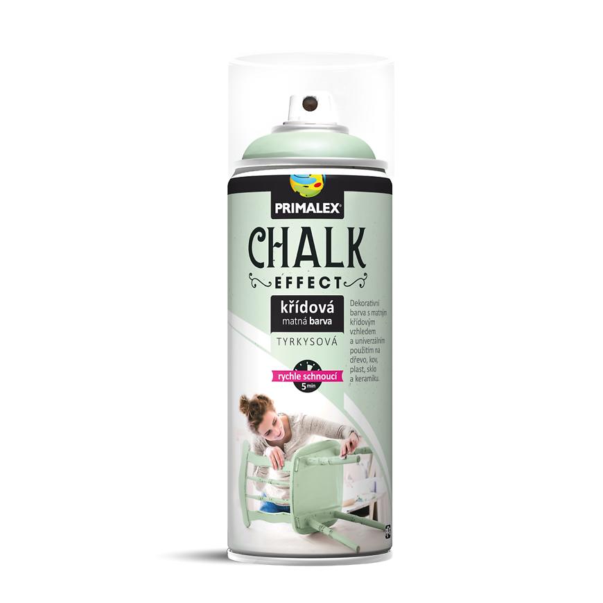 Sprej Primalex Chalk Effekt Tyrkysová 400ml Primalex