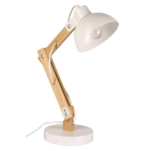 Stolní lampa UNLE 66392 WHITE-WOOD LB1 Baumax