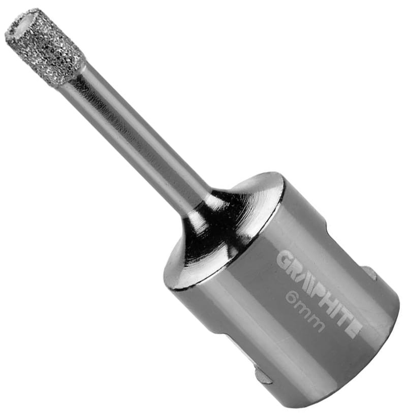 děrovka diamant 6mm M14 Graphite