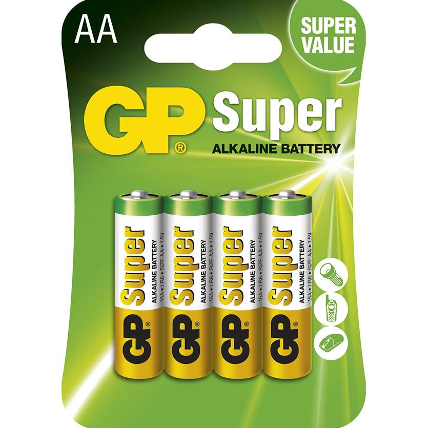 Alkalická baterie GP Super AA (LR6)