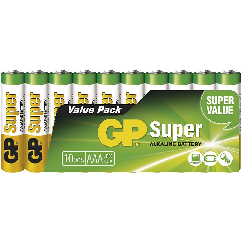 Alkalická baterie GP Super AAA (LR03)