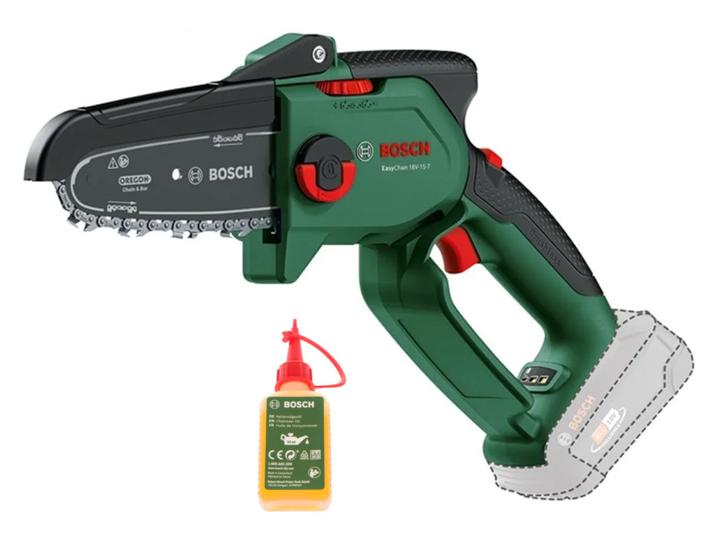 BOSCH EasyChain 18V-15-7 aku řetězová prořezávací pila 18V 06008B8901