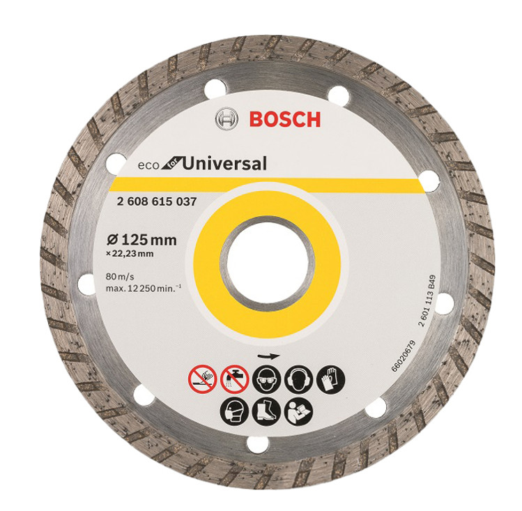 BOSCH diamantový řezací kotouč Eco for Universal TURBO 125x22mm 2608615037