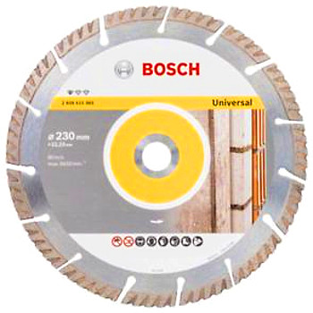 BOSCH diamantový řezací kotouč Standard for Universal 230x22mm 2608615065