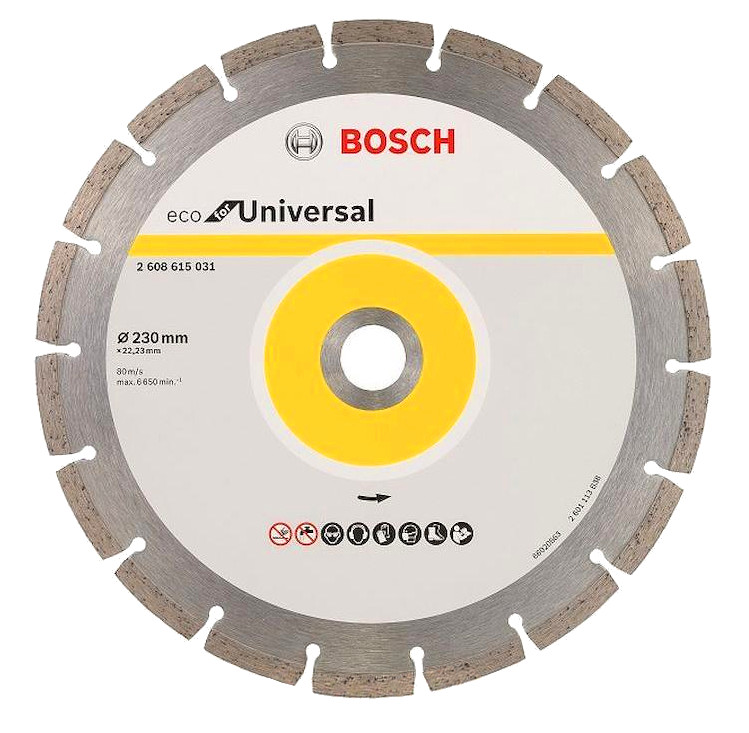 BOSCH diamantový řezný kotouč Eco for Universal 230x22mm 2608615031