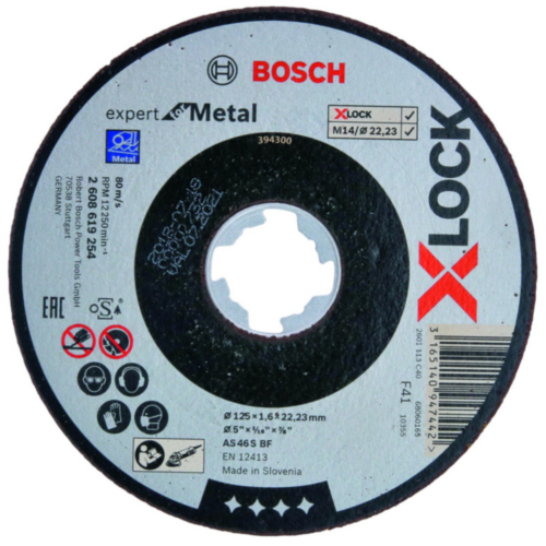 BOSCH řezný kotouč 125x1