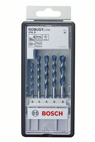 BOSCH sada vrtáků CYL-5 Robust Line 5ks 2608588165