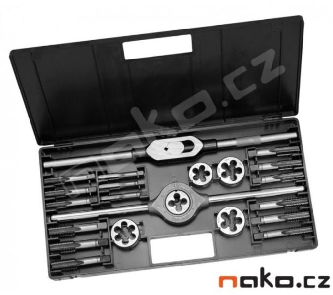 BUČOVICE TOOLS NÁSTROJE CZ kazeta M2-II NO (M12-M20) sadové závitníky + očka BU310-200