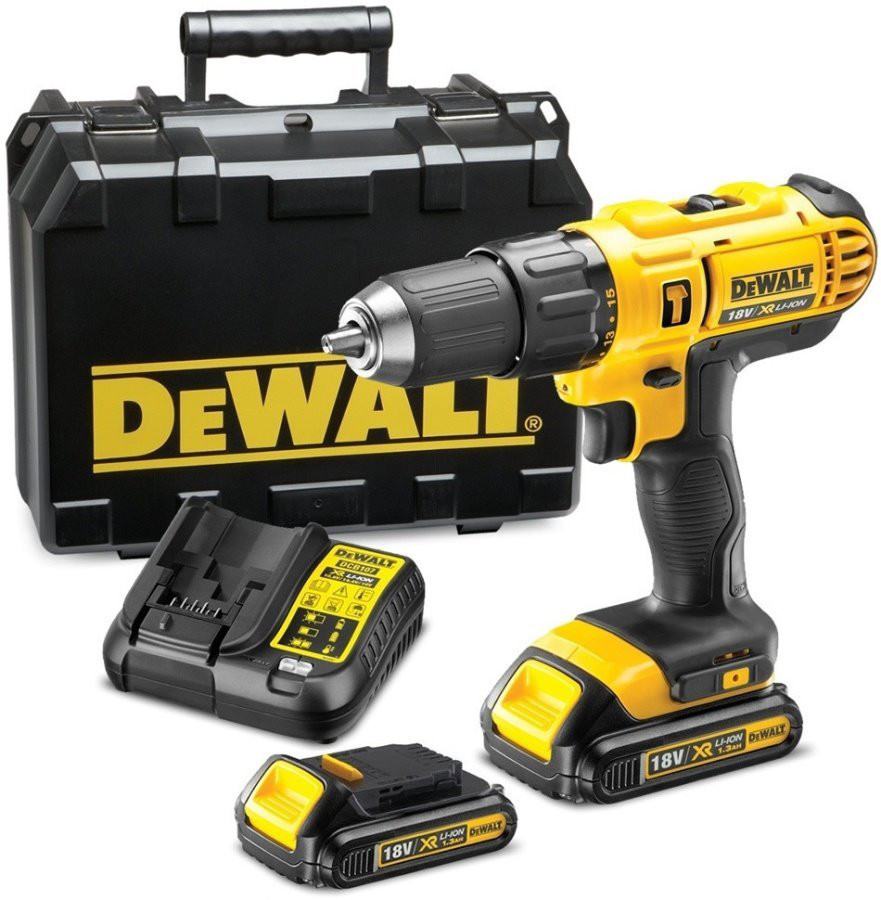 DeWALT DCD776C2 aku příklepová vrtačka XR 18V/2x1