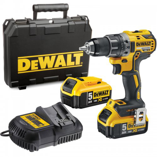 DeWALT DCD791P2 aku vrtačka 18V XR Li-Ion 2x5