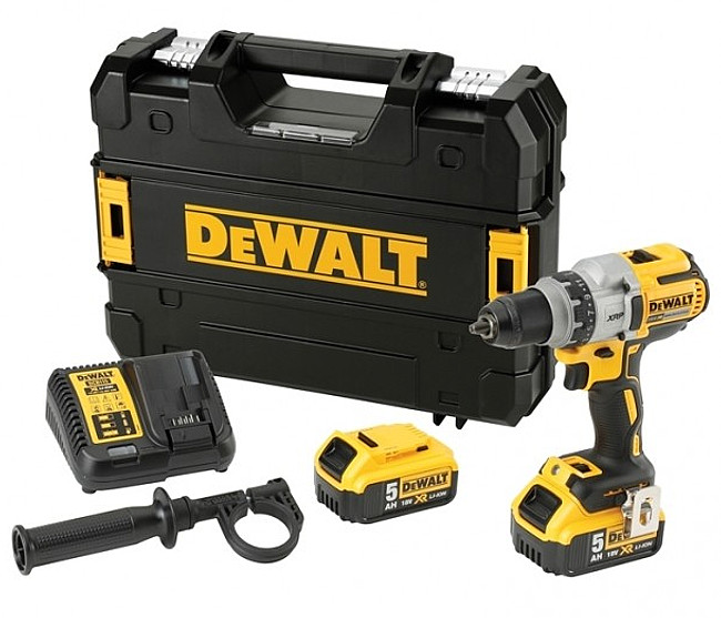 DeWALT DCD991P2 3-rychlostní bezuhlíková vrtačka 18V/2x5