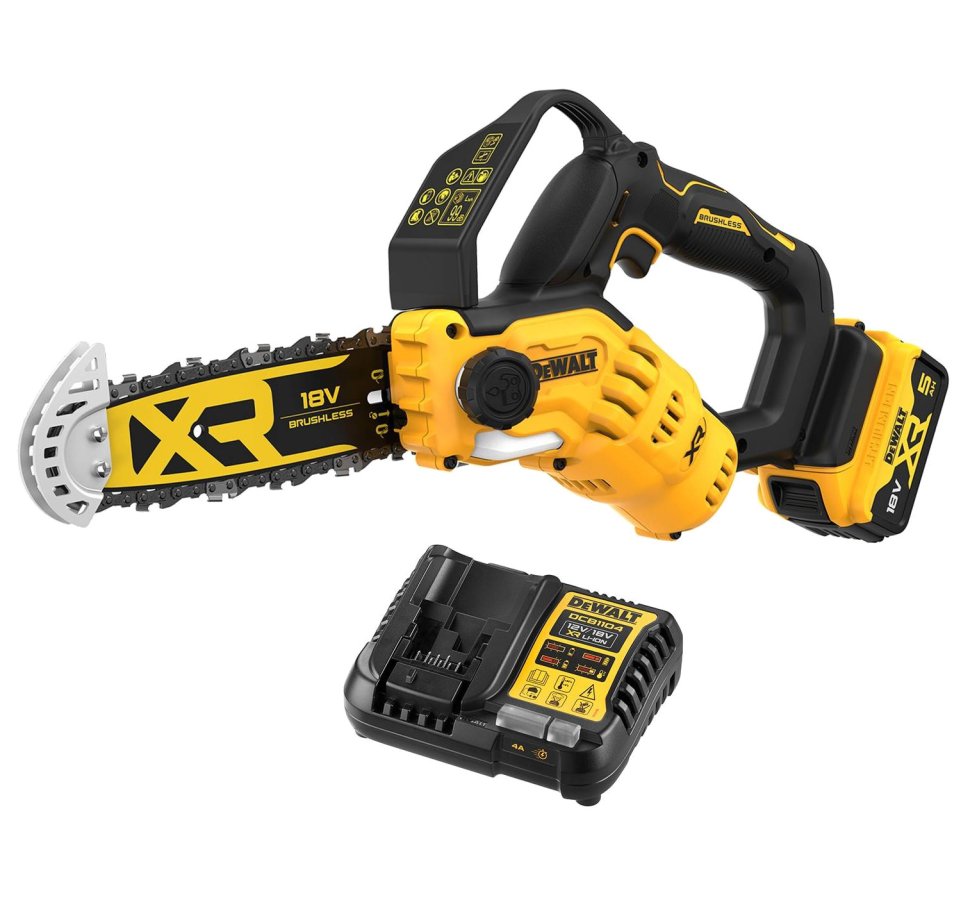 DeWALT DCMPS520P1 aku prořezávací pila 20cm 18V XR LiIon 1x 5Ah baterie