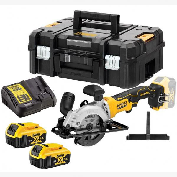 DeWALT DCS571P2 aku kotoučová pila 115mm 18V/5