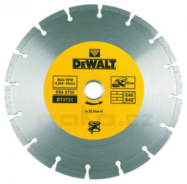 DeWALT DT3731 diamantový kotouč 230x22