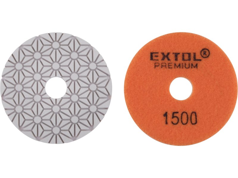 EXTOL PREMIUM 8803098 kotouč diamantový leštící P1500 na obklady 100mm suchý zip