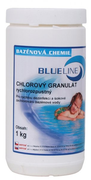 HECHT 501601 chlorový granulát - rychlorozpustný 1kg