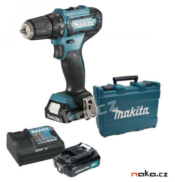 MAKITA DF333DSAE aku vrtací šroubovák Li-ion 12V/2