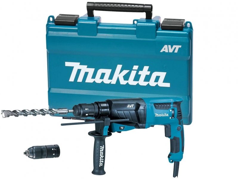 MAKITA HR2631FT kombinované kladivo s AVT a výměnným sklíčidlem 2