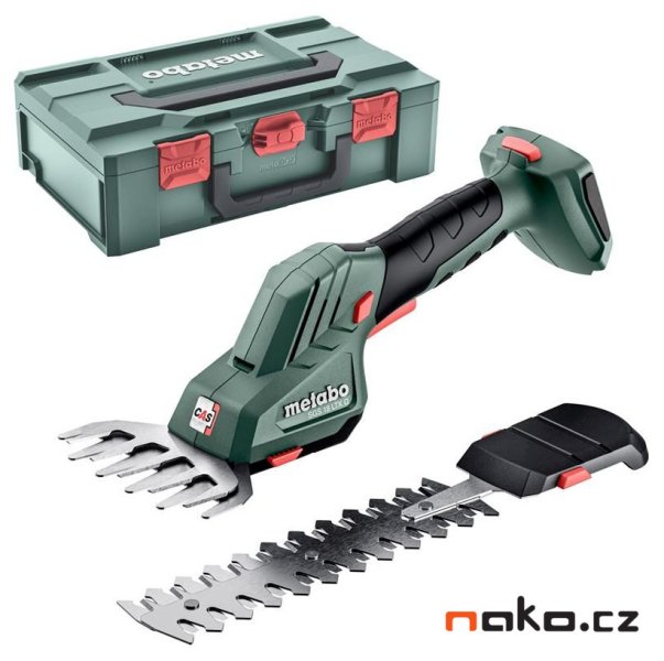 METABO SGS 18 LTX Q akumulátorové nůžky na keře a trávu v metaBOXu 601609840