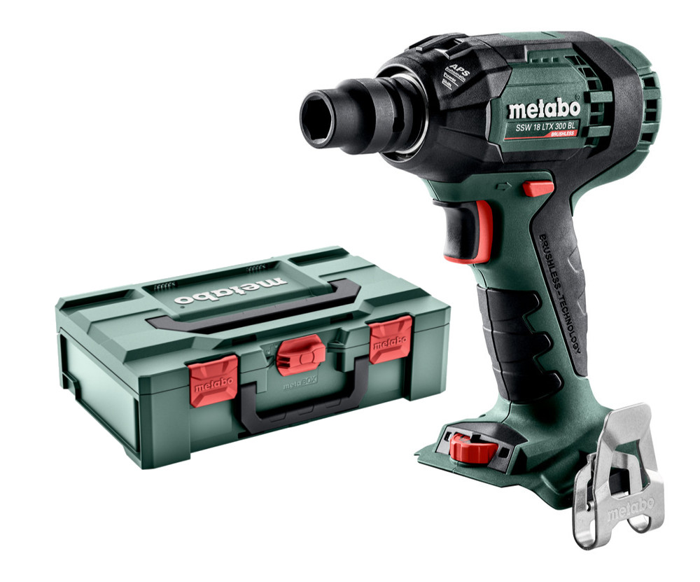 METABO SSW 18 LTX 300 BL aku rázový utahovák bez baterií v kufru Metaloc 602395840