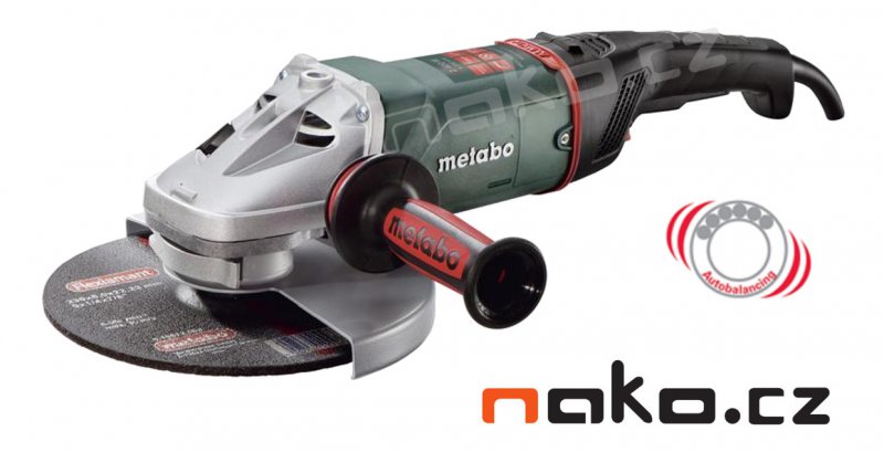 METABO WEA 24-230 MVT Quick úhlová bruska 230mm 2400W s autobalancerem 606472